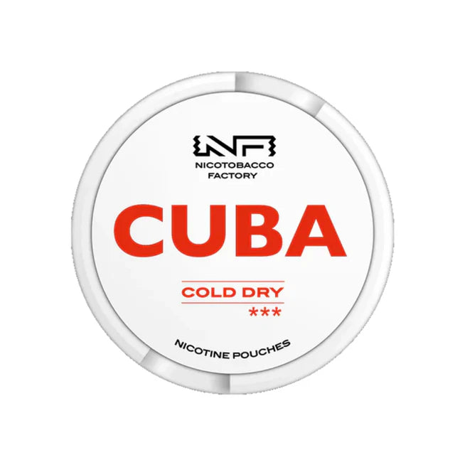 ❄️🖤 Cuba White Cold Dry – Fraîcheur pure, effet sec
