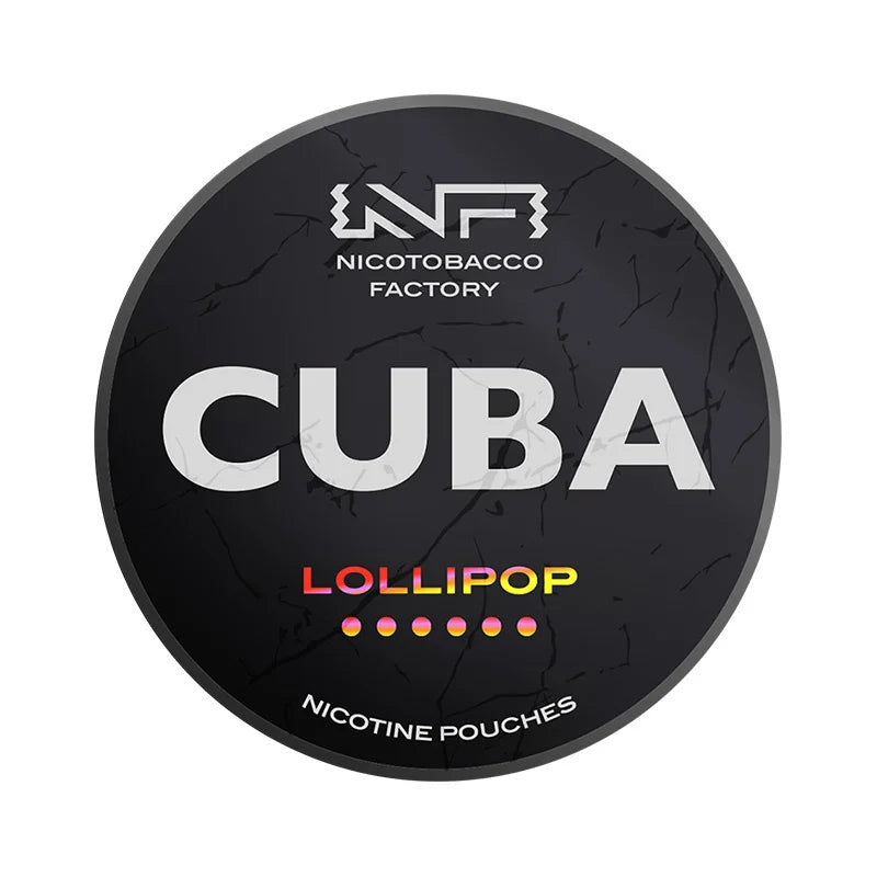🍭🖤 Cuba Lollipop – Une saveur sucrée et gourmande.