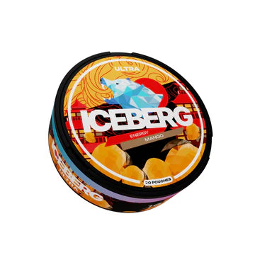 ⚡🥭 Iceberg Energy Mango – Coup de boost tropical à chaque sachet