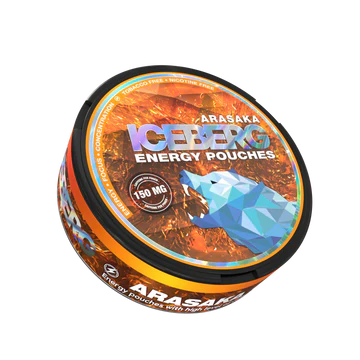 ⚡ Iceberg Energy Arasaka – 150mg de caféine pure, au goût cyber-énergisant