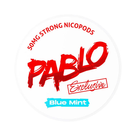🫐🌿 Pablo Blue Mint 50 mg – Myrtille fraîche. Une puissance hors norme.