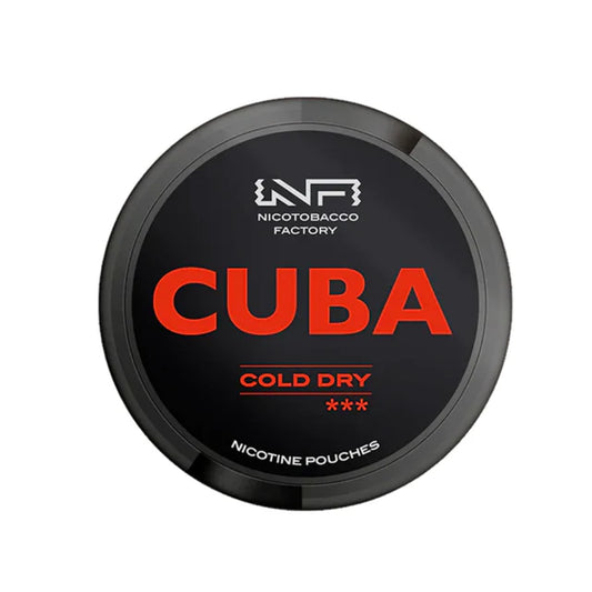 🖤❄️ Cuba Black Cold Dry – Fraîcheur sèche, impact net