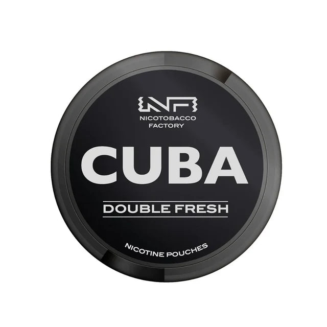 ❄️🖤 Cuba Black Double Fresh – Menthol X2, effet maximum