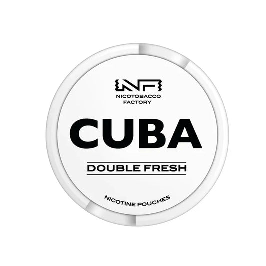 ❄️🖤 Cuba White Double Fresh – Double fraîcheur, double impact