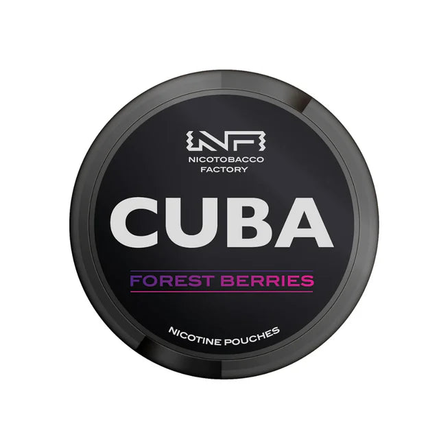 🖤🍓 Cuba Black Forest Berries – Baies sauvages, fraîcheur noire