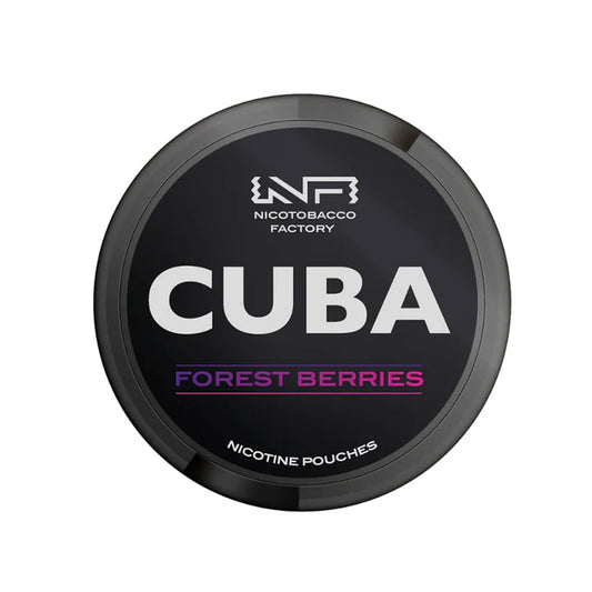 🖤🍓 Cuba Black Forest Berries – Baies sauvages, fraîcheur noire