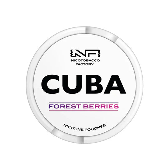 🍇🍓❄️ Cuba White Forest Berries – Baies sauvages, fraîcheur pure