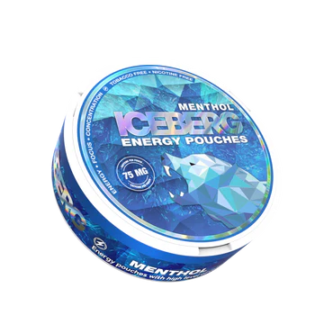 ❄️ Iceberg Energy Menthol – 75 mg de caféine