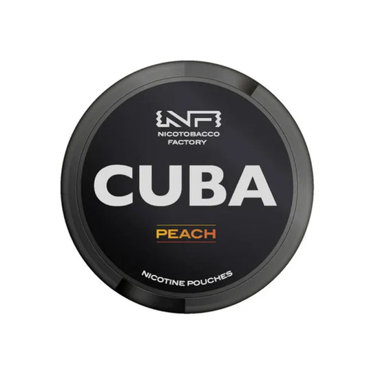 🍑🖤 Cuba Black Peach – Pêche douce, frappe intense