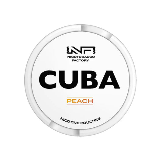 🍑❄️ Cuba White Peach – Pêche juteuse, fraîcheur intense