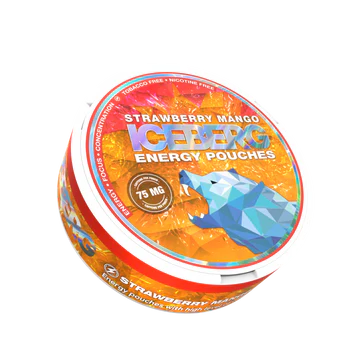 🍓🥭 Iceberg Energy Strawberry Mango – 75 mg de caféine