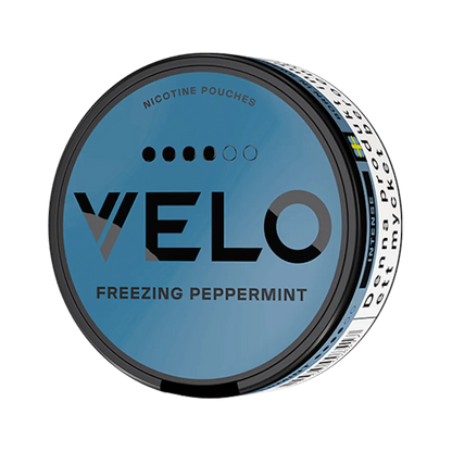 ❄️ VELO Freezing Peppermint Slim Max – 17 mg de nicotine par sachet