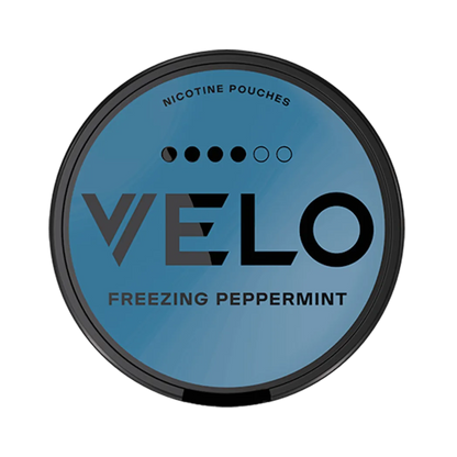 ❄️ VELO Freezing Peppermint Slim Max – 17 mg de nicotine par sachet