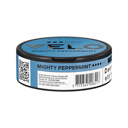❄️ VELO Freezing Peppermint Slim Max – 17 mg de nicotine par sachet