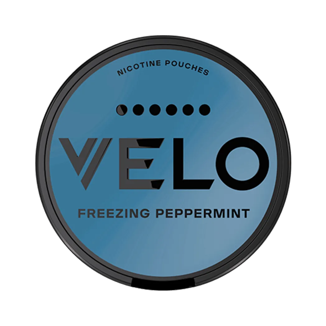❄️ VELO Freezing Peppermint Max – 17 mg de nicotine par sachet