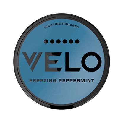 ❄️ VELO Freezing Peppermint Max – 17 mg de nicotine par sachet
