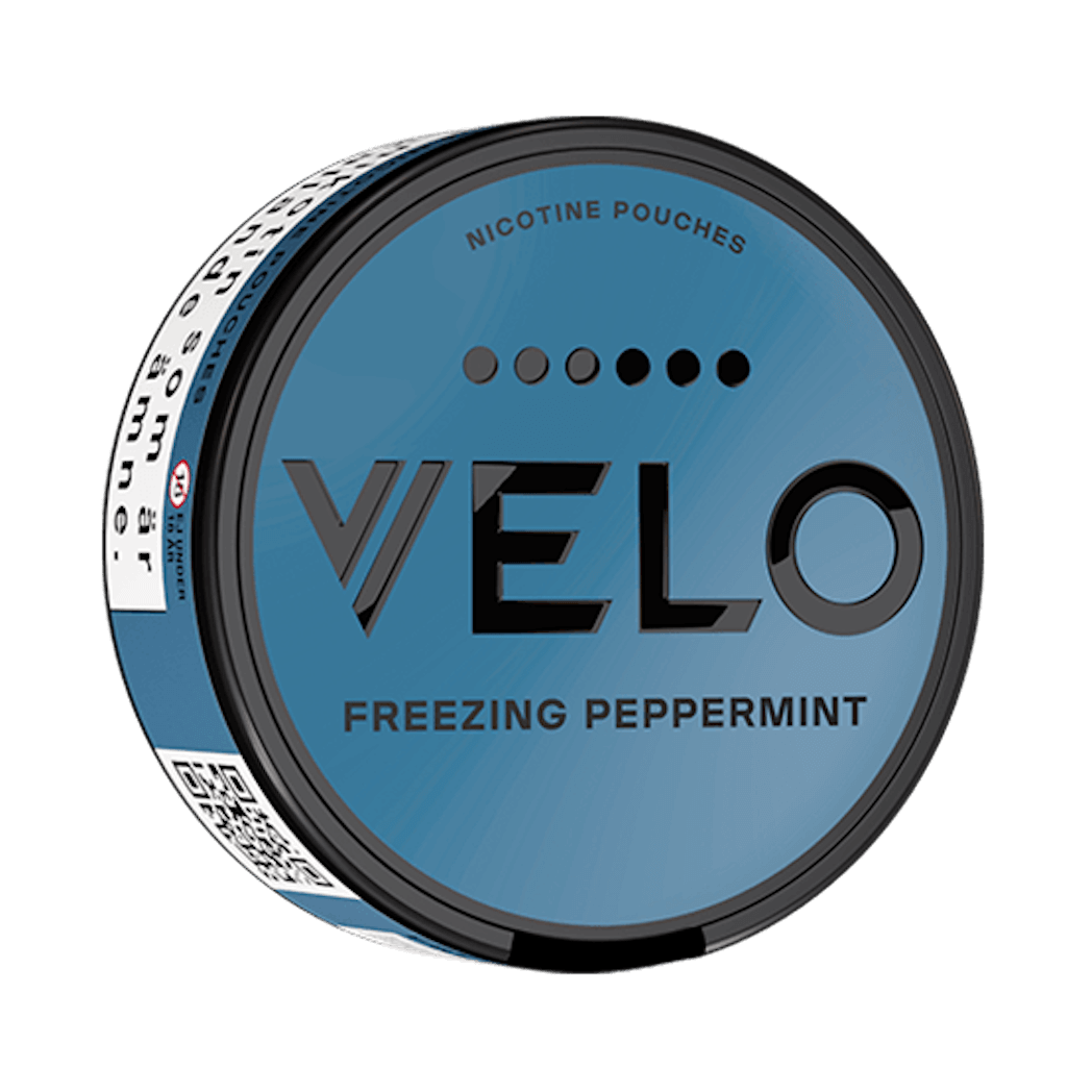 ❄️ VELO Freezing Peppermint Max – 17 mg de nicotine par sachet